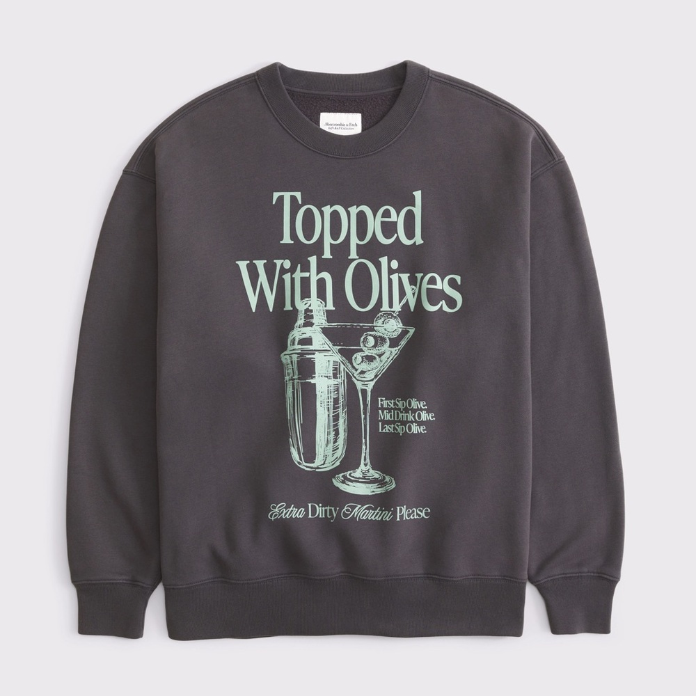 Abercrombie and Fitch Dirty Martini Crewneck